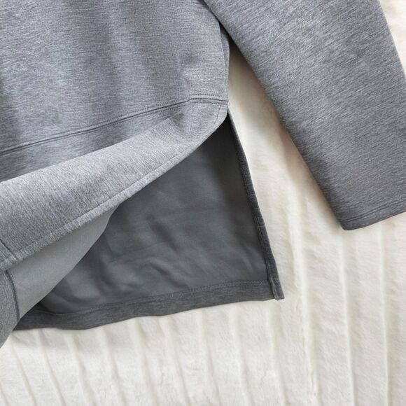 Spanx Women's Sweatshirt Gray Turtleneck tunic soft modal modest Size M - Picture 5 of 11
